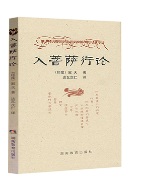 入菩萨行论 佛学入门入行论 印度寂天著 达瓦次仁 译菩萨 入菩提行论书籍