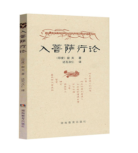 入菩萨行论 佛学入门入行论 印度寂天著 达瓦次仁 译菩萨 入菩提行论书籍