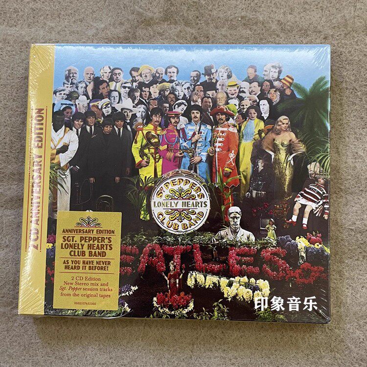 Сержант "Битлз". Группа клуба одиноких сердец Пеппер 2CD Изображение 1
