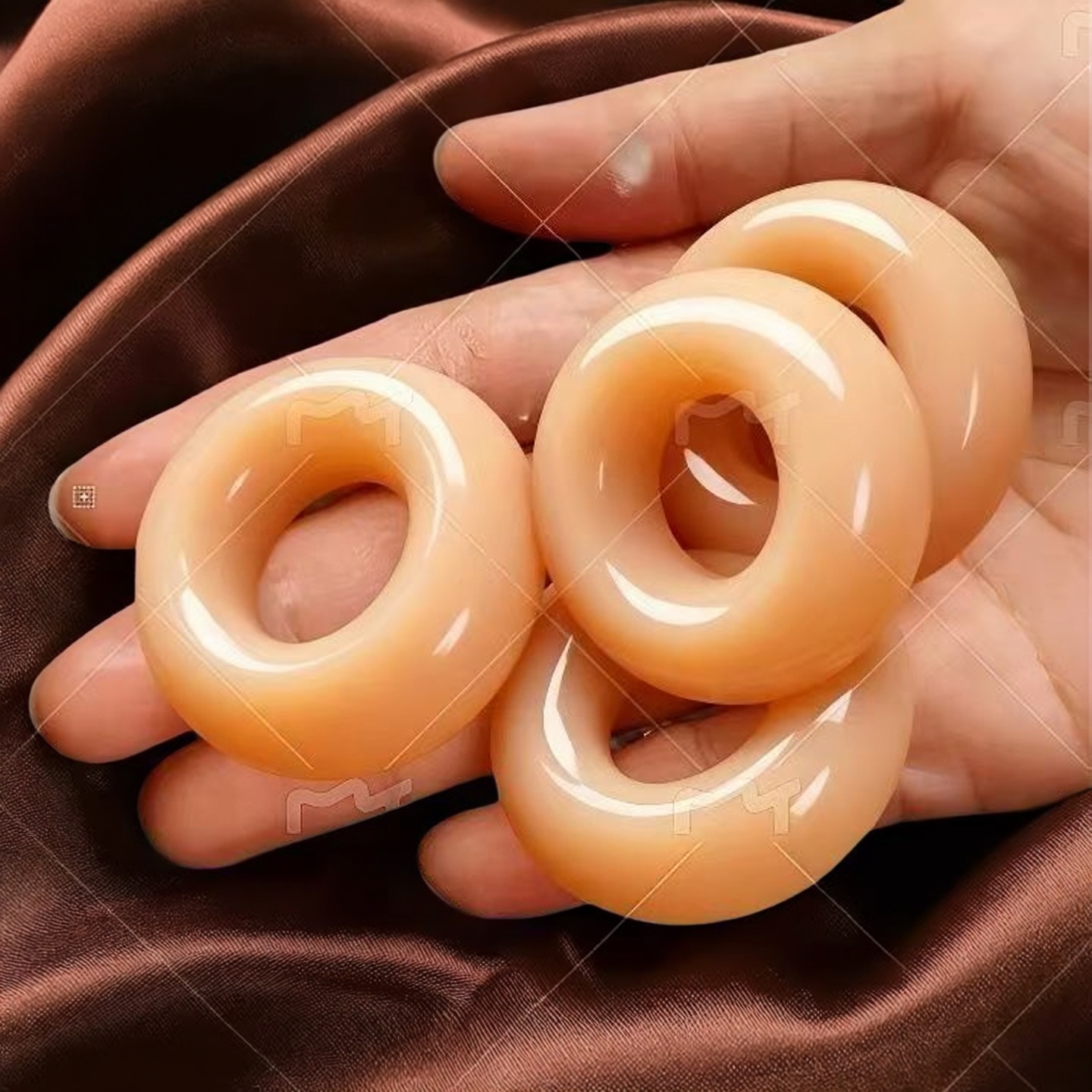 日本进口羊眼圈不掉毛男毛圈硅