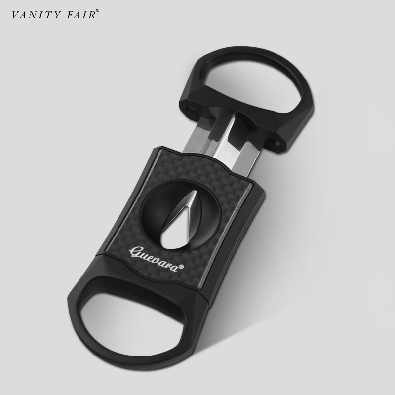 GUEVARA雪茄剪刀v型刀刃复古便携