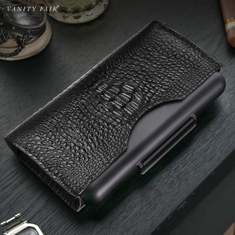 VANITY FAIR UT系列超薄雪茄盒保护套 鳄鱼骨纹 纯手工 头层牛皮