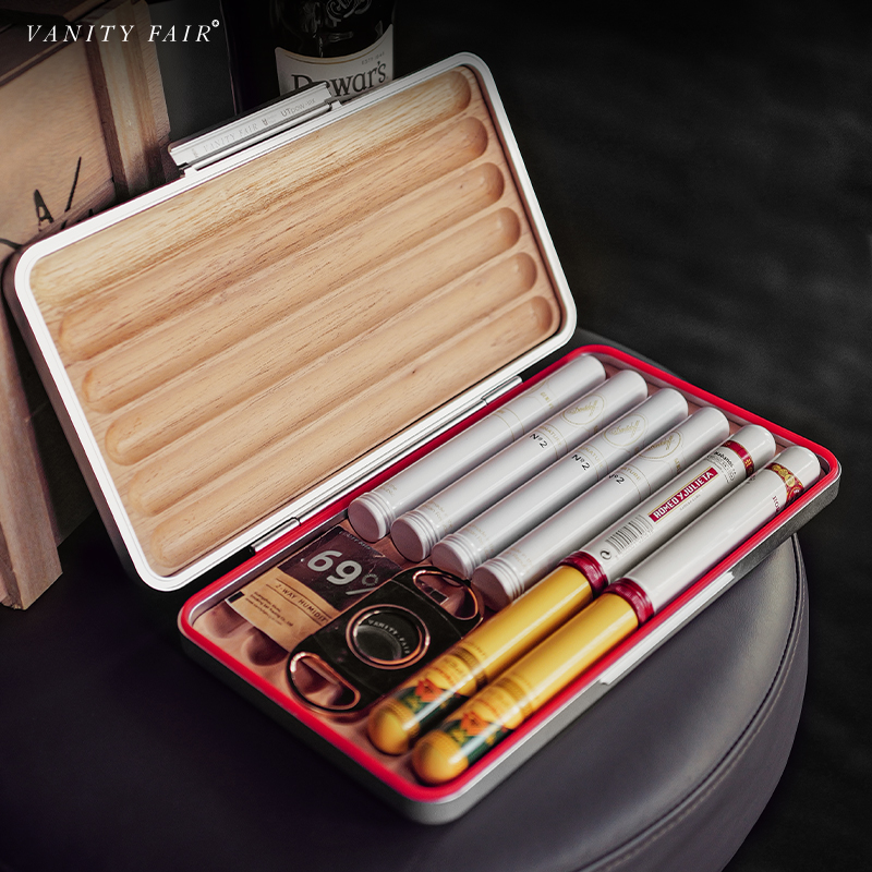 UTpow·ⅢX·cd雪松木12支装茄盒