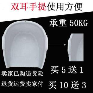 塑料畚箕加厚簸箕农家用双耳大号粪畚撮基扒斗笆箕铲锨垃圾撮箕子