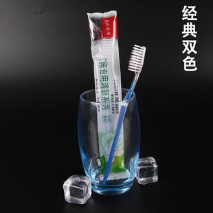 酒店专用洗漱用品软毛牙具二合一整箱 宾馆一次性牙刷带牙膏套装