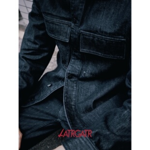 LATRGATR 骑手牛仔套装 夹克 黑原牛BlackRAW ONE-Wash