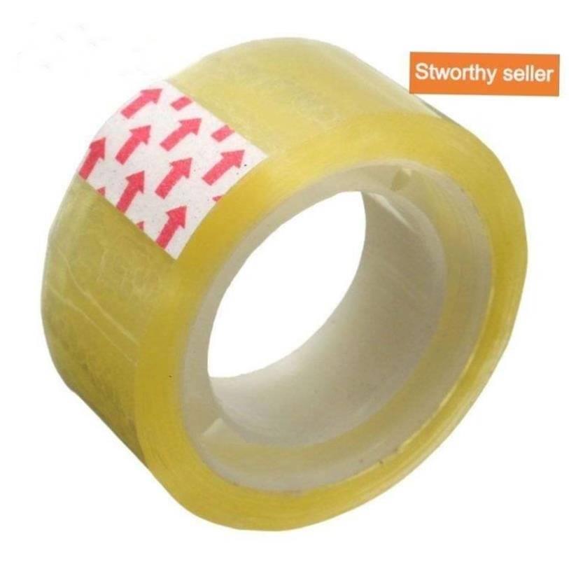 clear sellotape sticky opp packing tapes parcel tape胶纸5pcs