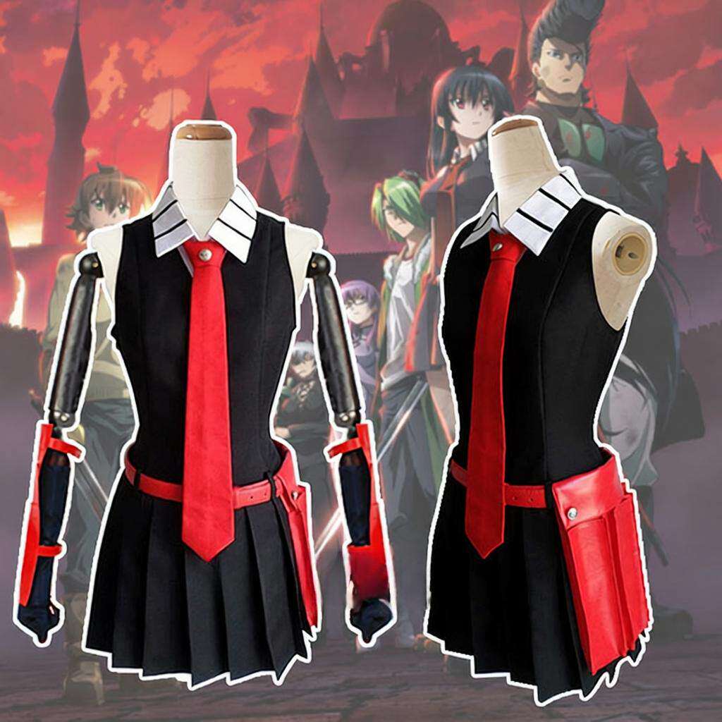 万圣节服装斩赤红之瞳cos服黑瞳聚会派对jk制服cosplay服表演服