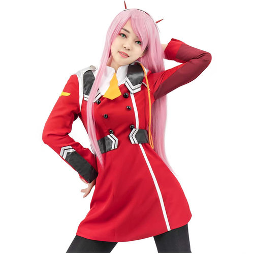 DARLINGintheFRANXX鹤望兰cosplay服装现货02cos服二次元衣服