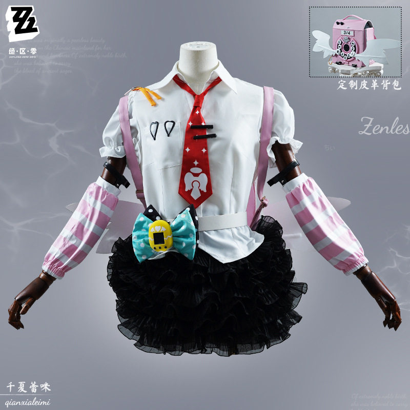 千夏蕾咪cos服妄想天使绝区零cosplay服装游戏动漫c服可爱图片