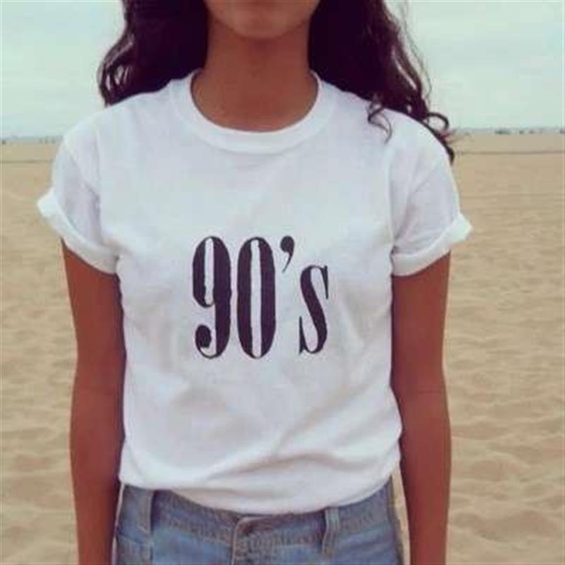 T-Shirts Fashion Women Summer Tshirts Female Retro Tops Tees