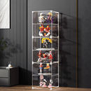 手办展示柜乐高积木透明收纳盒家用仿亚克力玩具防尘模型陈列架子