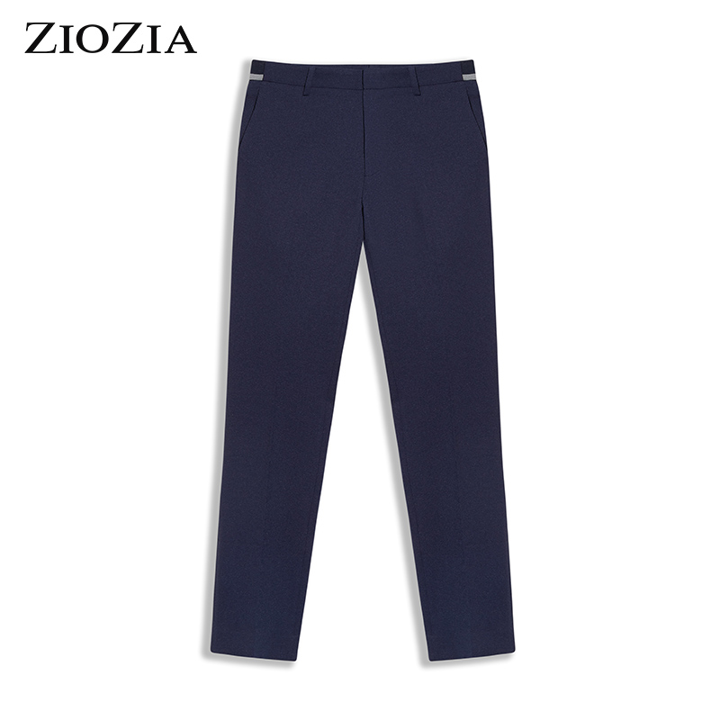 ZIOZIA夏季韩版潮流休闲裤时尚宽松青年直筒裤长裤ZPP02310J