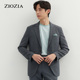 外套ZKG11102J 休闲西便服潮流青年舒适西装 ZIOZIA春季 韩版