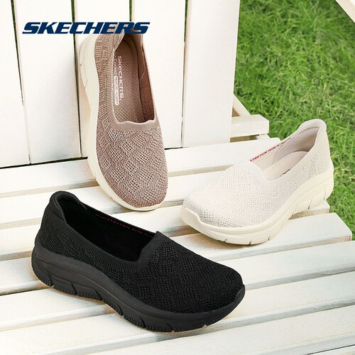 Skechers斯凯奇女鞋一脚蹬健步鞋