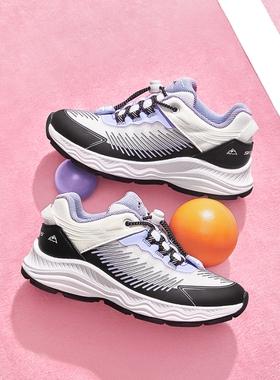 Skechers斯凯奇童鞋春夏款女童抽绳老爹鞋轻质舒适运动鞋303415L
