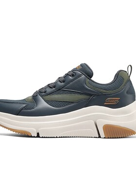 Skechers斯凯奇秋冬新款网面男鞋缓震耐磨跑步休闲运动鞋220070