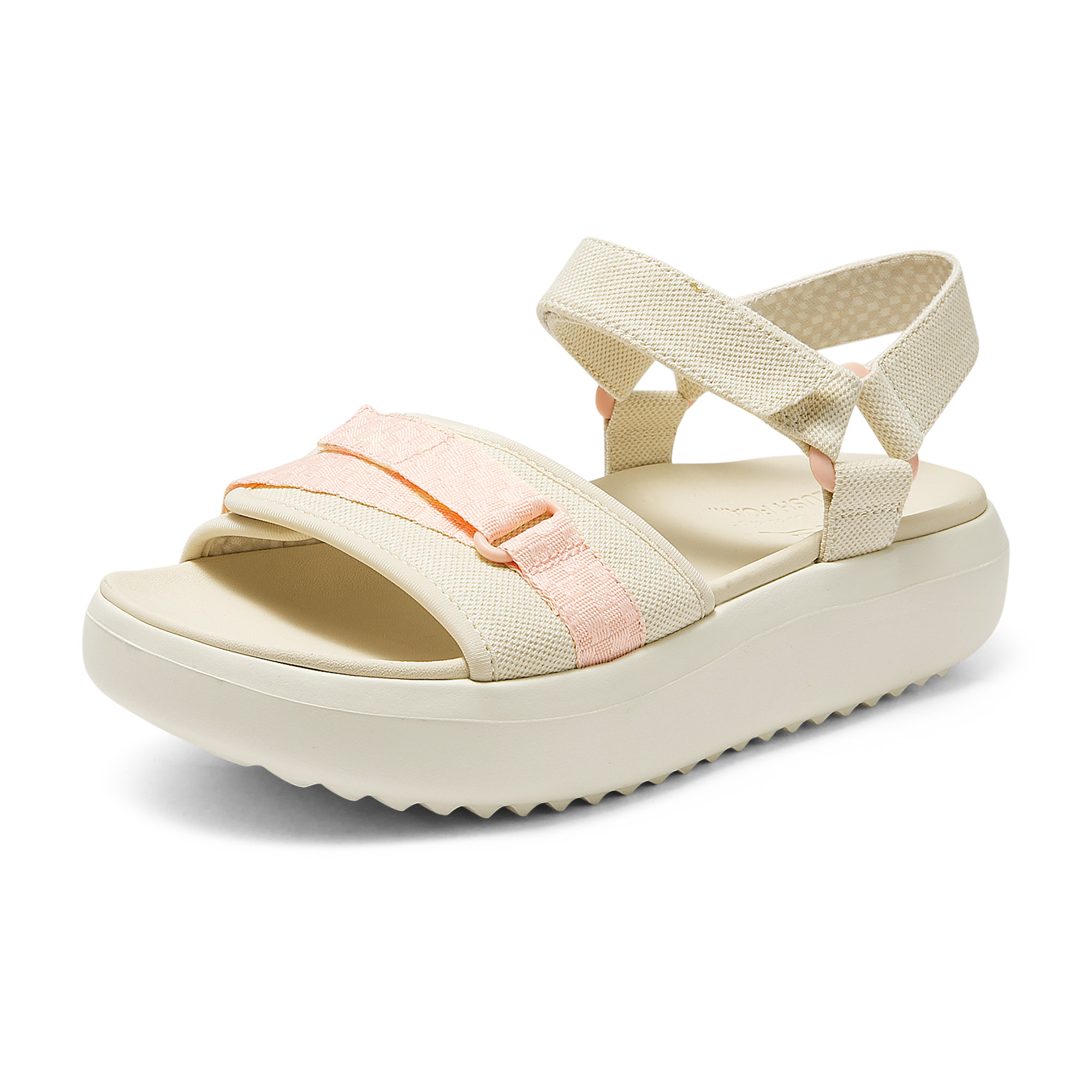 Skechers斯凯奇夏季新款女子厚底增高凉鞋纯色百搭休闲凉拖114807