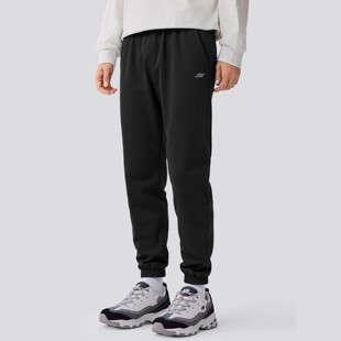 P425M236 透气梭织运动长裤 Skechers斯凯奇男士 秋冬跑步训练束脚裤