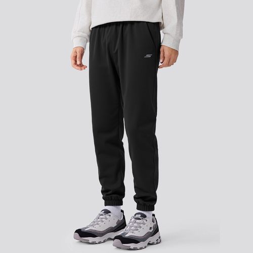 斯凯奇男秋冬透气束脚跑步长裤