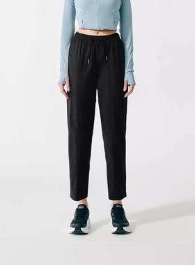 Skechers斯凯奇女士秋冬款闪穿休闲裤吸湿速干直筒运动裤P225W291