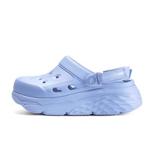 Skechers斯凯奇泡泡鞋女轻质舒适透气洞洞鞋厚底缓震凉拖鞋111268
