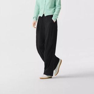 P325W126 保暖阔腿休闲运动裤 Skechers斯凯奇女子秋冬款 加绒闪穿裤