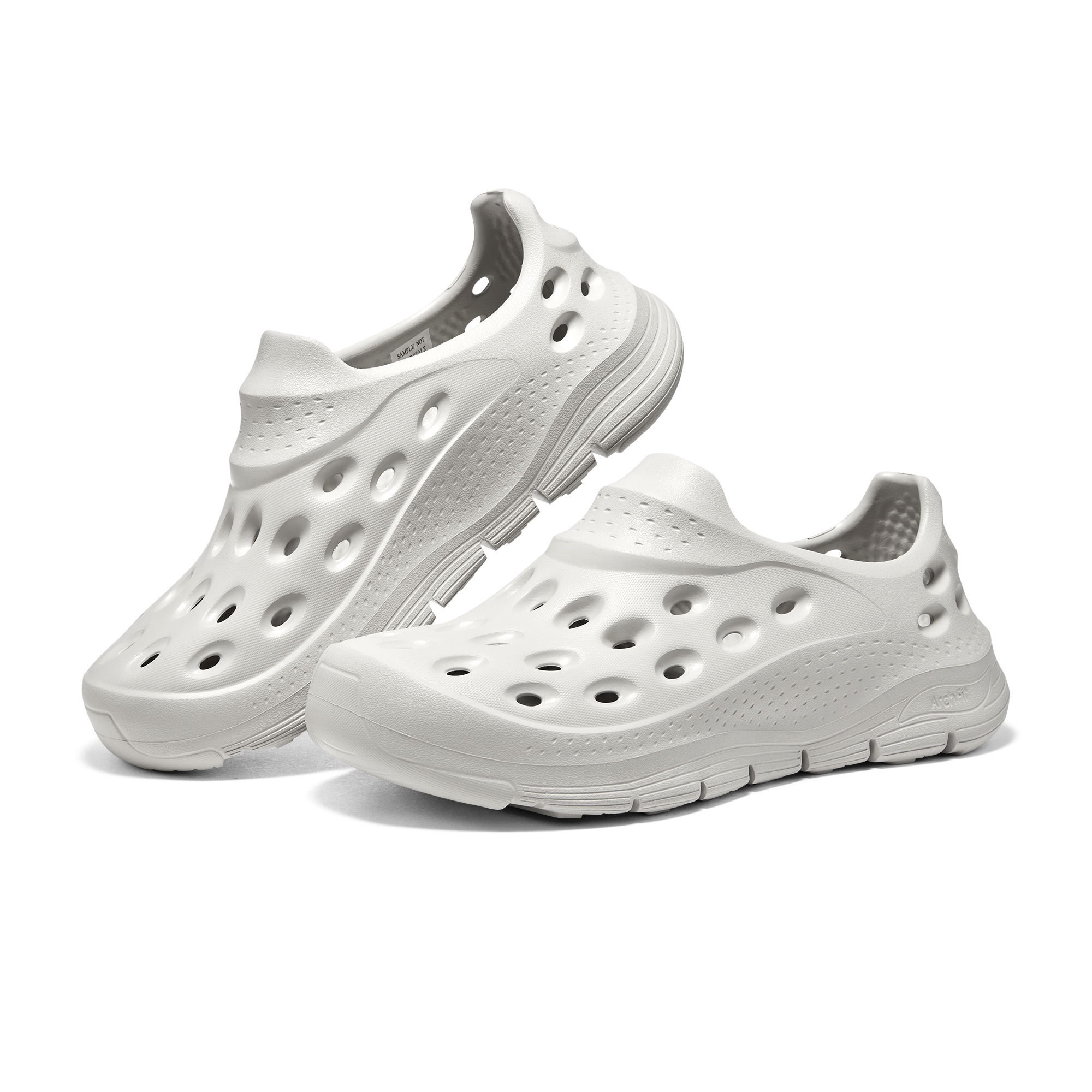 斯凯奇男子户外运动沙滩鞋洞洞鞋