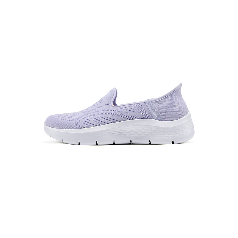Skechers斯凯奇女鞋夏季一脚蹬健步鞋网面透气运动休闲鞋124848