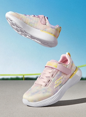 Skechers斯凯奇春夏新款女童时尚休闲鞋魔术贴舒适运动鞋319012L