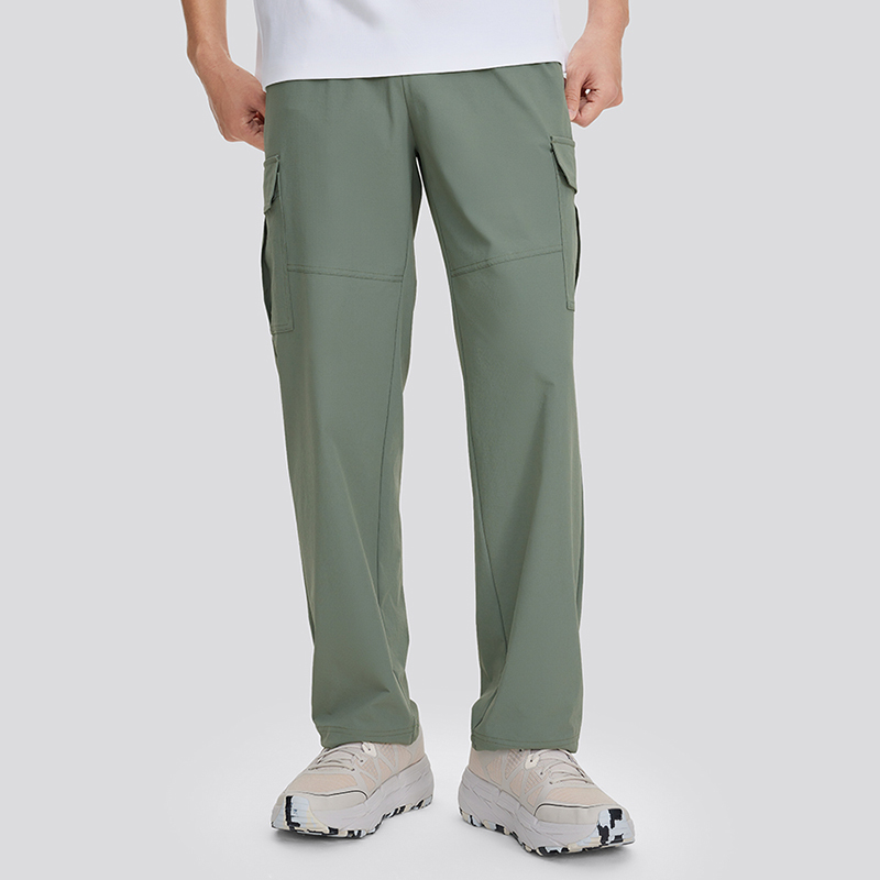 斯凯奇秋季新款男士梭织运动长裤