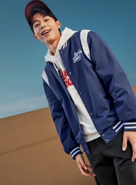 Skechers斯凯奇男女同款新年系列保暖立领休闲裥棉外套L124U054