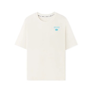 舒适运动T恤L225U048 衫 Skechers斯凯奇男女同款 简约百搭休闲短袖