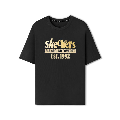 Skechers斯凯奇男透气休闲短袖