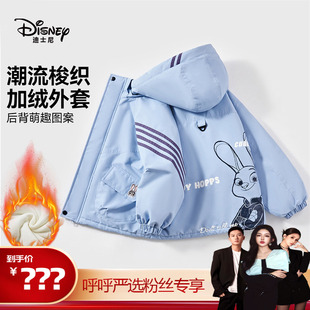 女童加绒加厚保暖朱迪外套WET4SW51 迪士尼冬新款 呼呼严选专享
