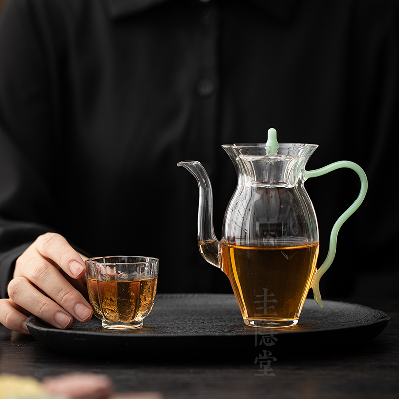 圭隐堂手工耐热玻璃茶壶