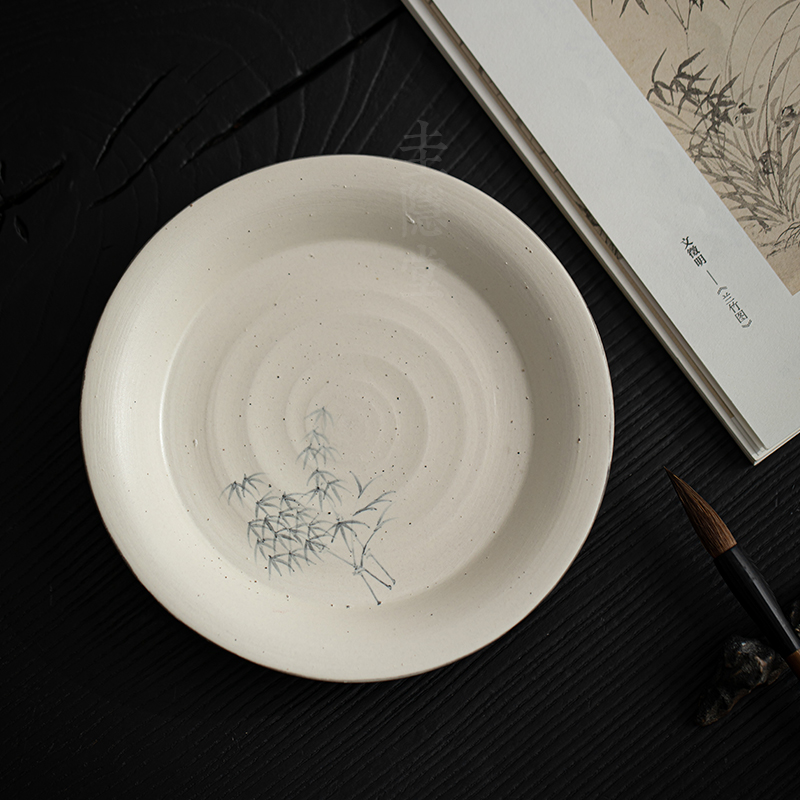 粉引侘寂风日式壶承干泡台