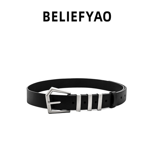 BELIEFYAO原创不规则设计感腰带