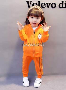 宝宝运动套装女1一3岁全