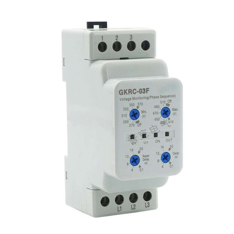 三相保护器 GKRC-03F 新款 相序保护继电器 DGKRC-03F 三相三线