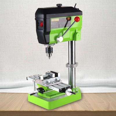数显小型台钻多功能工业级台式电钻家用小型220v钻孔机钻台支架