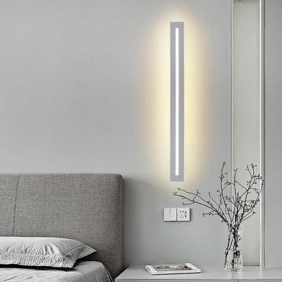 2025新款led现代简约长条开凿款高温烤漆灯体走廊过道客厅壁灯