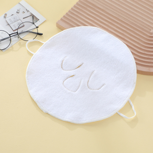 纯棉加厚冷敷脸巾面部面罩蒸脸面膜热敷毛巾眼部美容院灌肤面巾