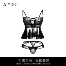 情趣内衣服2024新款性感睡衣床上约会战袍制服诱惑大码免脱激情女