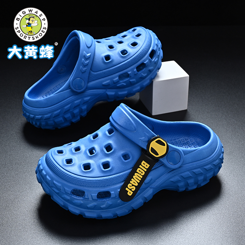 大黄蜂防滑男童夏季变形金刚拖鞋