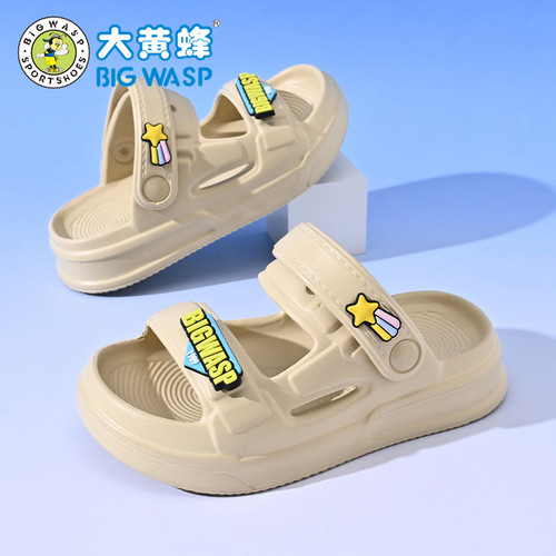 大黄蜂夏季凉鞋凉拖男童环保拖鞋