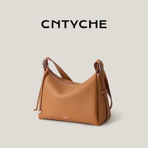 2025单肩斜挎超火HOBO包进口牛皮