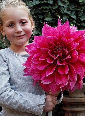 买2送1重瓣大丽花种球根茎盆栽地栽庭院阳台四季多年生花卉地瓜花