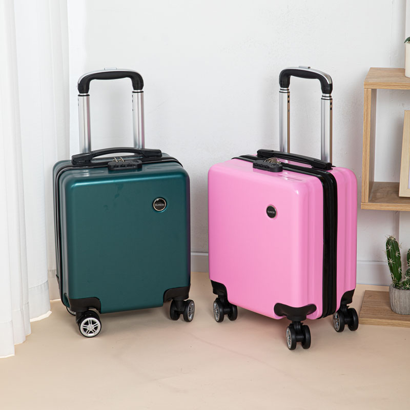 小型行李箱男女14寸轻便登机拉杆箱万向静音学生密码旅行箱子新款