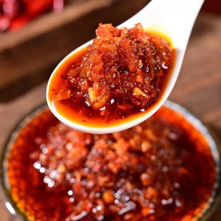 傣族虾酱德宏版纳东南亚风味油虾酱拌饭香辣下饭虾仁洋葱罐装